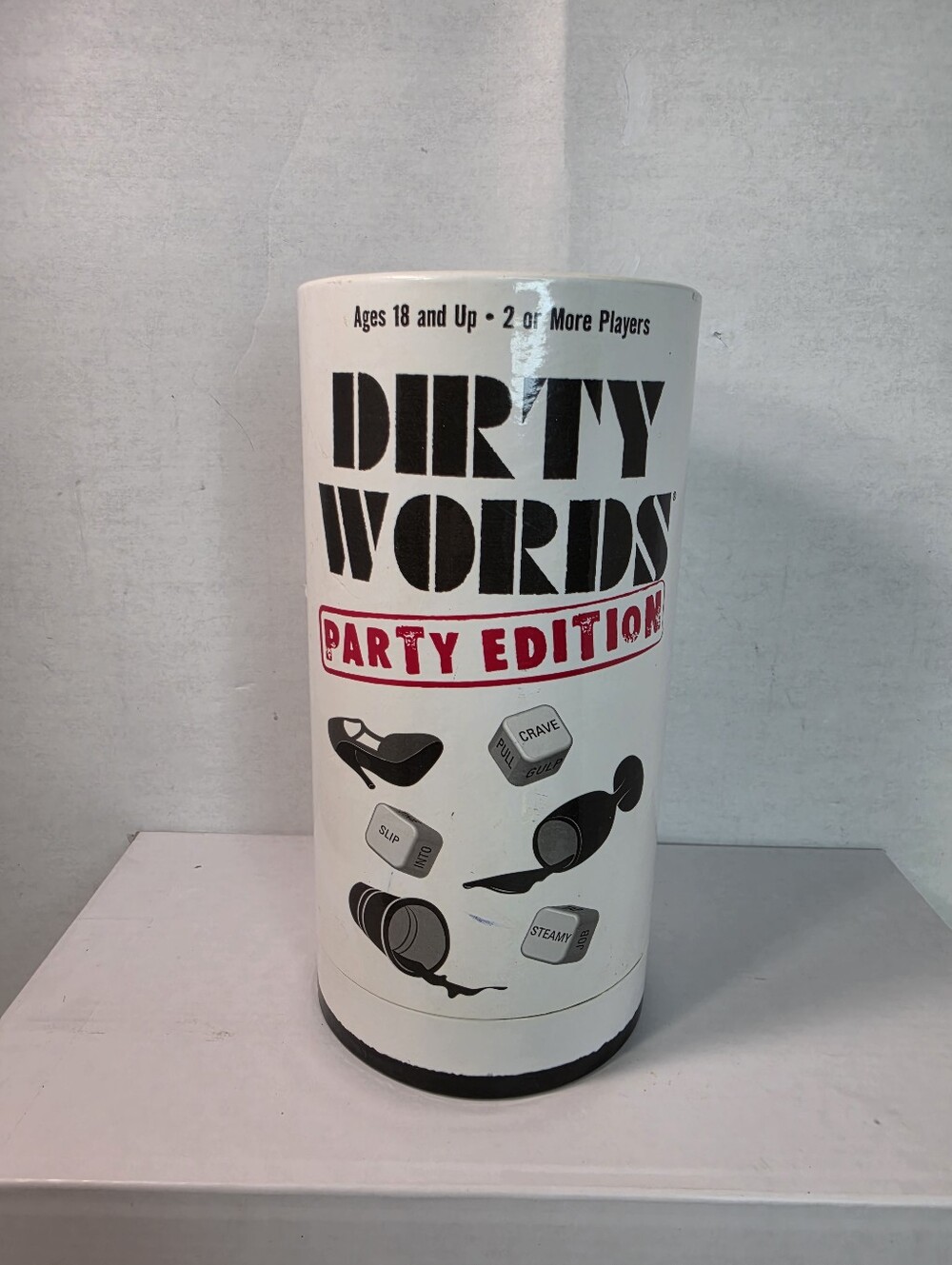 University Games Dirty Words Party Edition Dice Board Game.